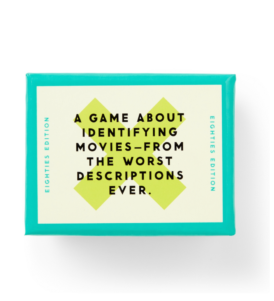 Mini Poorly Explained Movies - 80s Edition