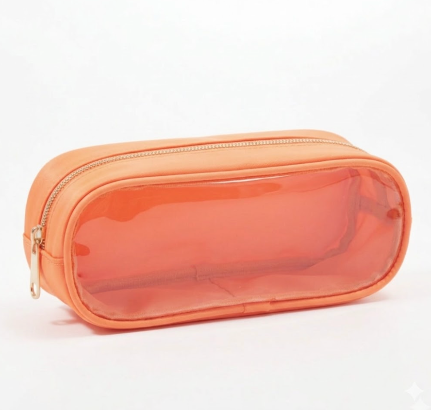 The Nylon Pencil Case | Orange