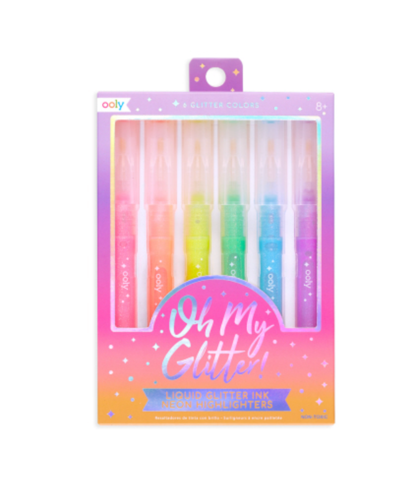 Oh My Glitter! Neon Highlighters