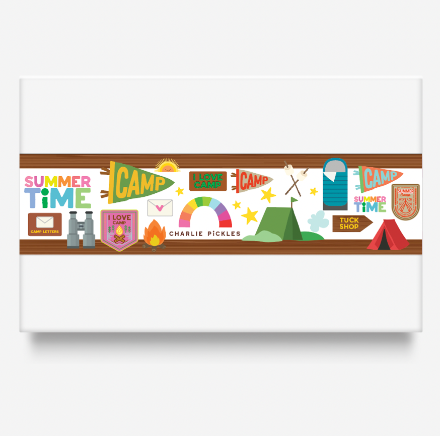 Camp Care Package | Tape To Seal Gift Box