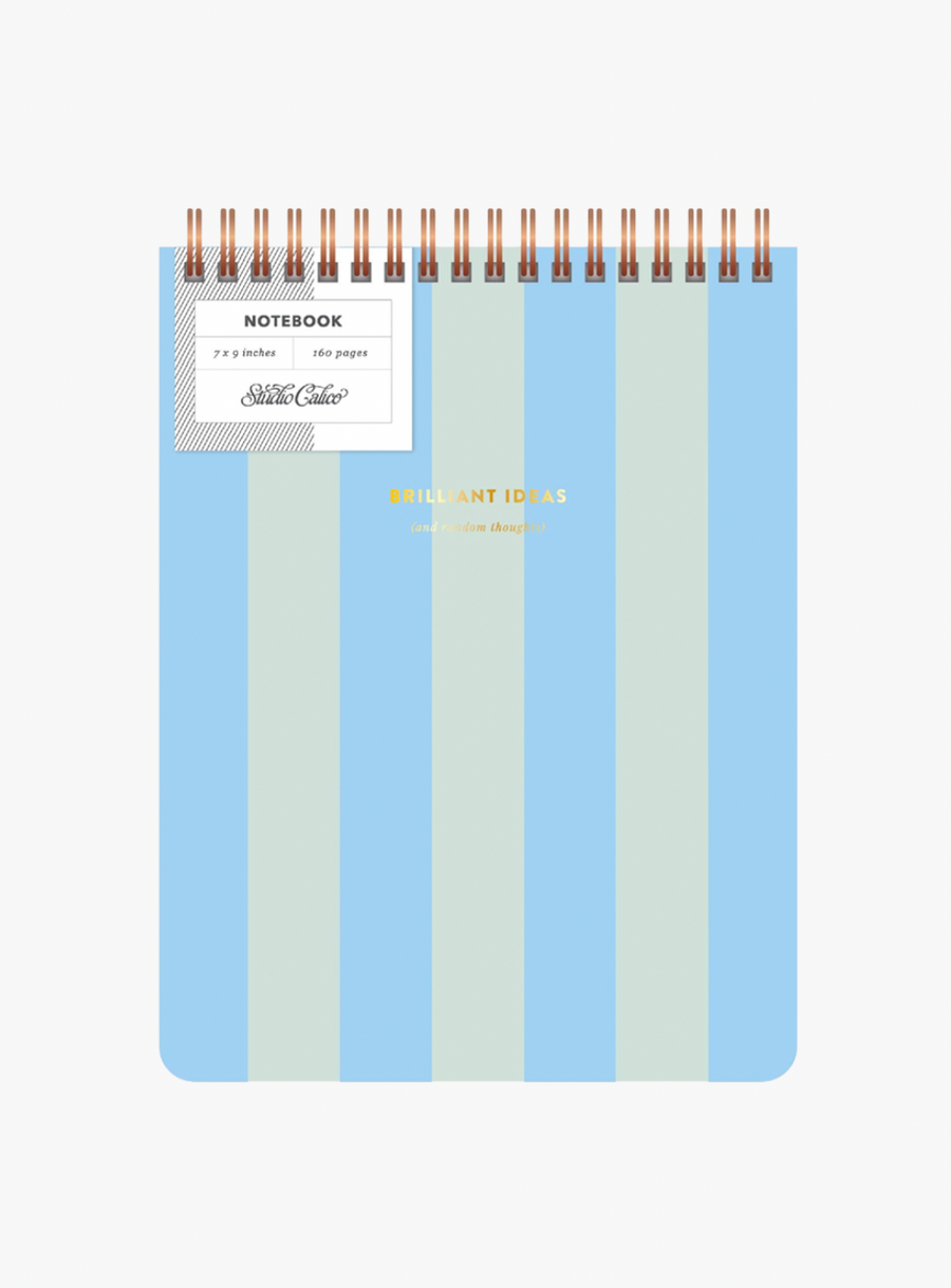 Brilliant Ideas Spiral Notebook, Blue