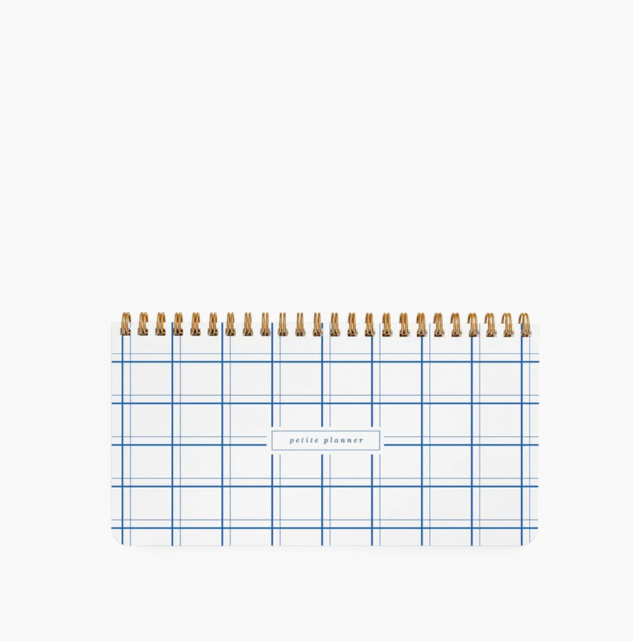 Petite Planner Plaid