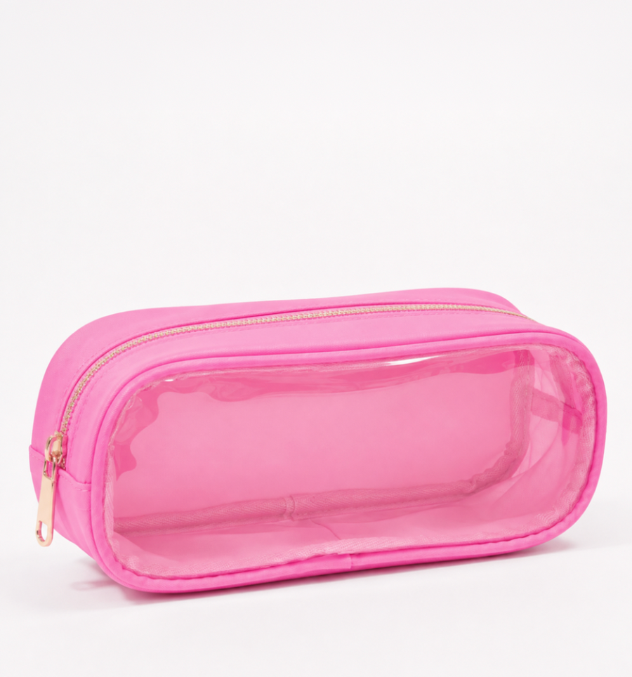 The Nylon Pencil Case | Pink
