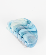 Ocean Marble Hair Claw