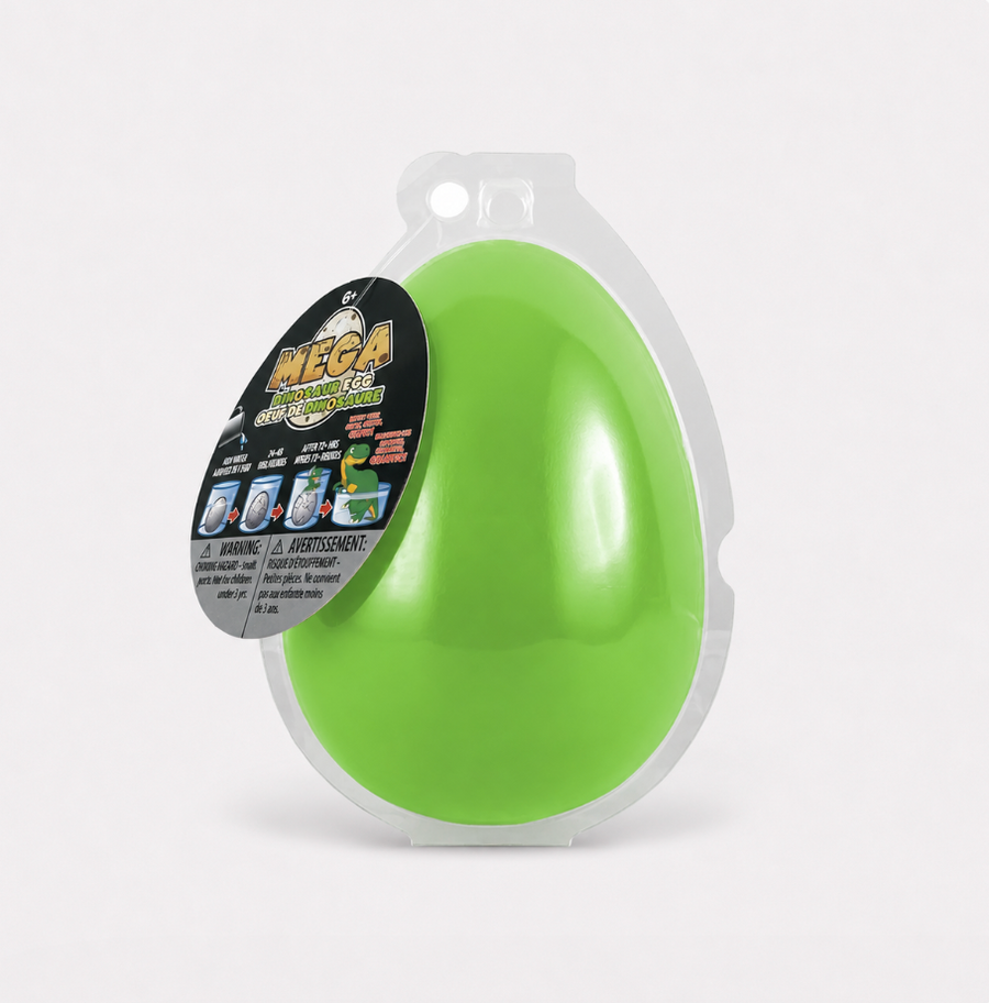 Mega dinosaur growing egg