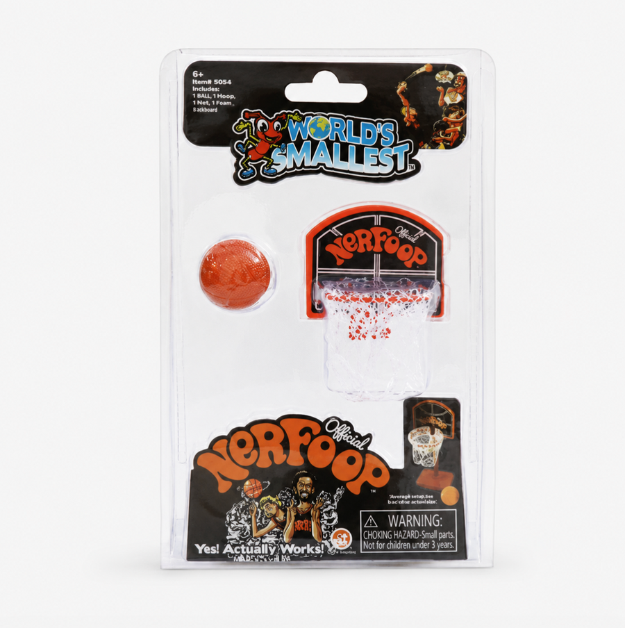 World's Smallest Nerfoop (Basketball)