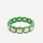 Chunky Enamel Bracelet, Tofino