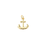 Gold Harbor Anchor Charm