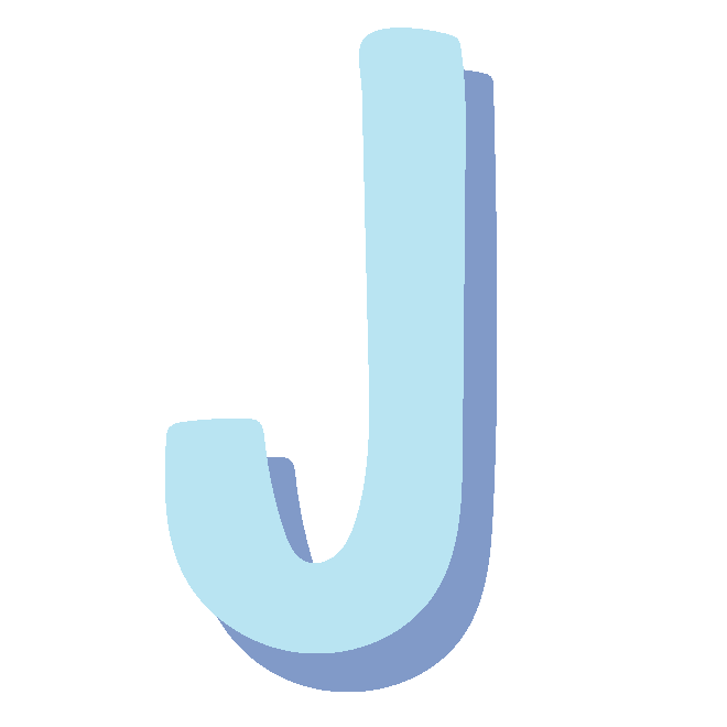 monogram-letter-J-blue-large
