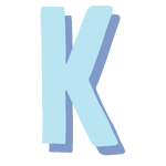 monogram-letter-K-blue-large