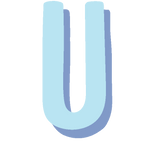 monogram-letter-U-blue-large