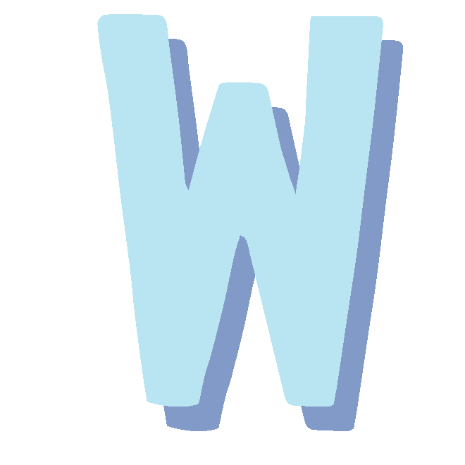 monogram-letter-W-blue-large