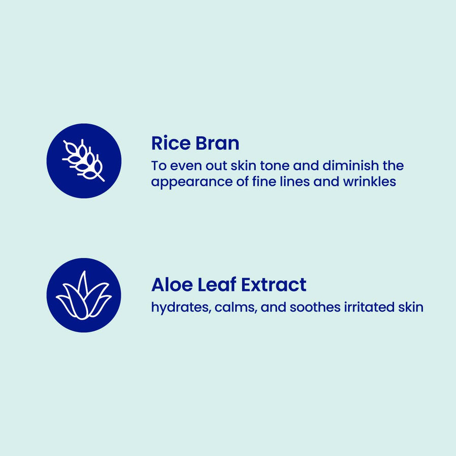 Face Mask - Korean Beauty - Soothing - Everyday - Rice Bran