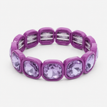 Chunky Enamel Bracelet, Grape Soda