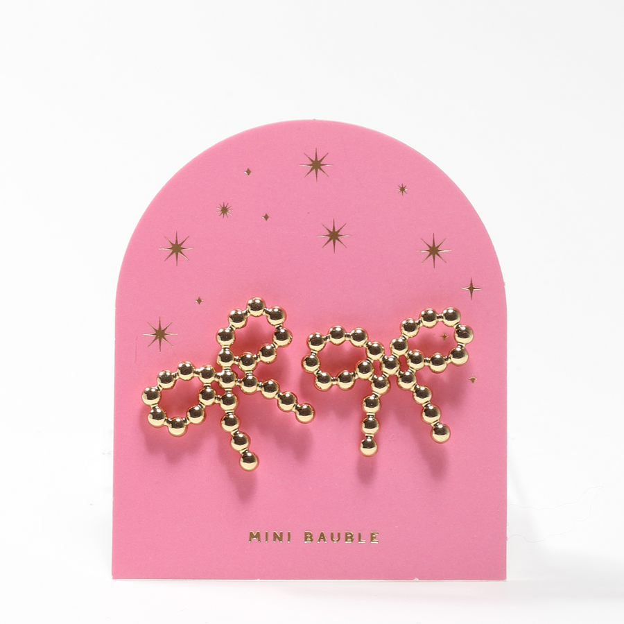 Bow Earring