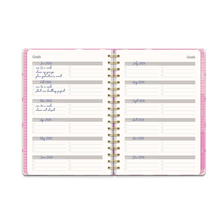Darling Dots Undated Tri-Tab Planner