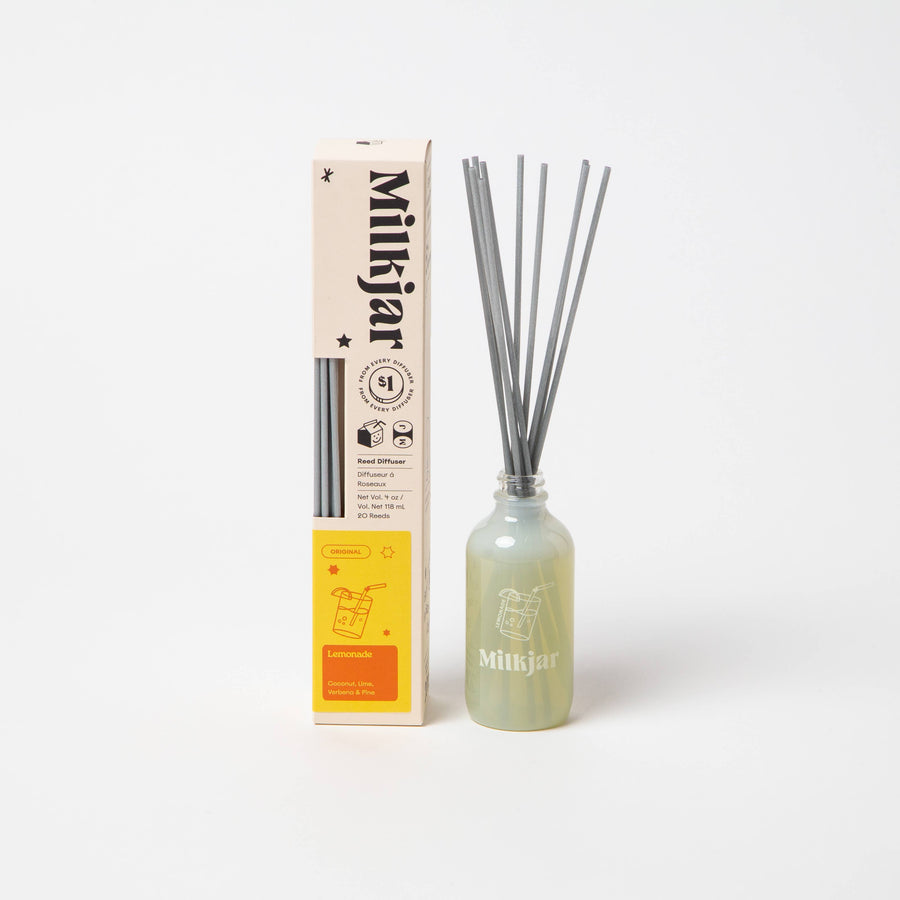 Lemonade - Coconut, Lime, Verbena & Pine 4oz Reed Diffuser