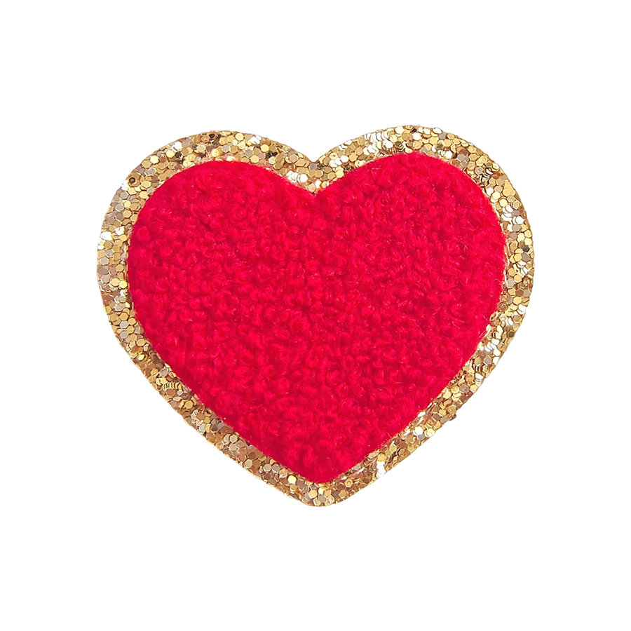 Heart Patch, Red