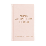 Mom's One Line A Day Leather Journal