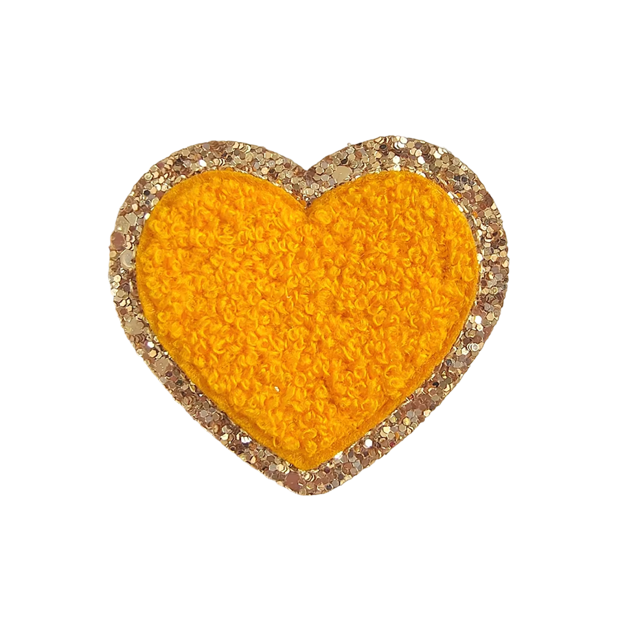 Heart Patch, Orange