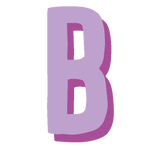 monogram-letter-B-purple-large