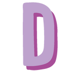 monogram-letter-D-purple-large