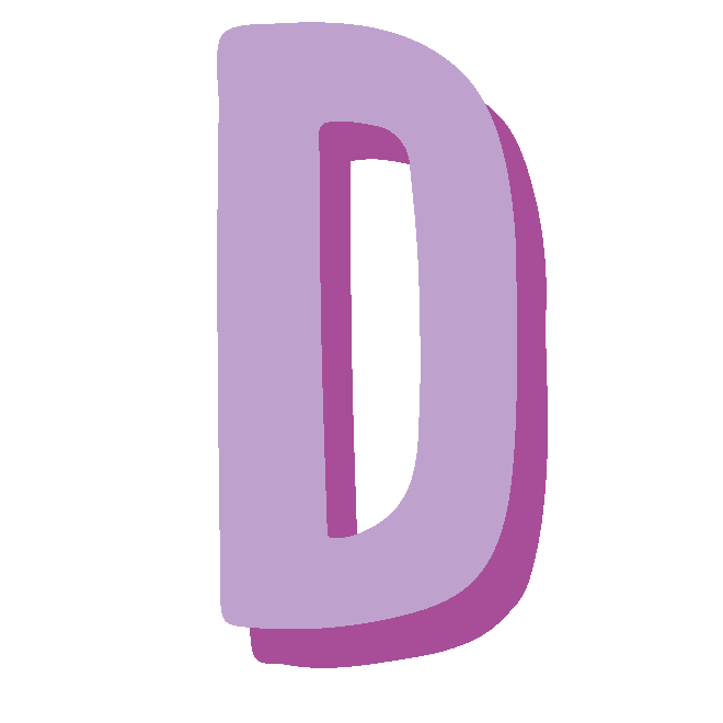 monogram-letter-D-purple-large