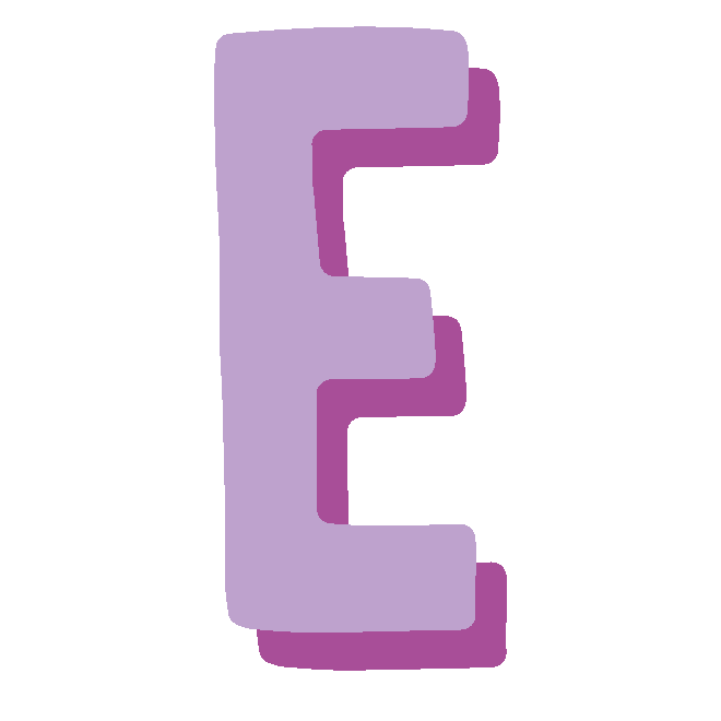 monogram-letter-E-purple-large