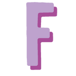 monogram-letter-F-purple-large
