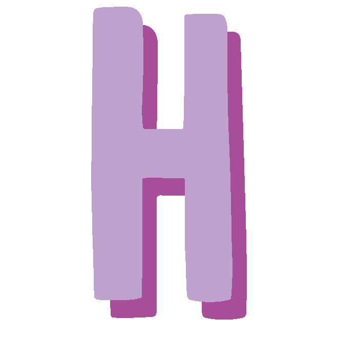 monogram-letter-H-purple-large