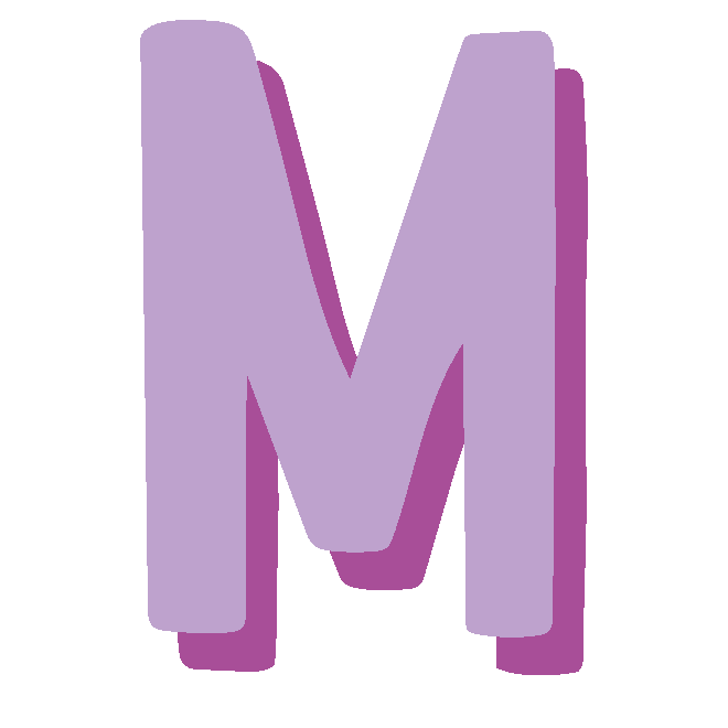 monogram-letter-M-purple-large