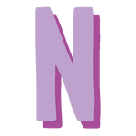 monogram-letter-N-purple-large