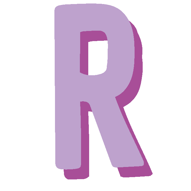 monogram-letter-R-purple-large