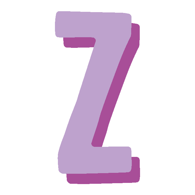 monogram-letter-Z-purple-large