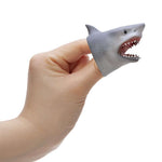 Shark baby finger puppet