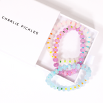 Stone Beads Bracelet, Icicle