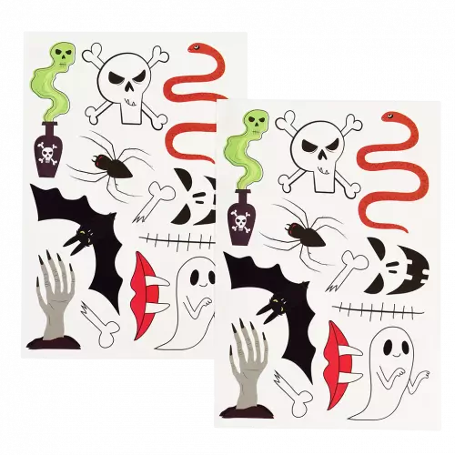 Temporary tattoos - Scary