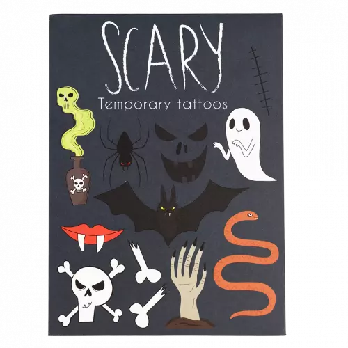 Temporary tattoos - Scary