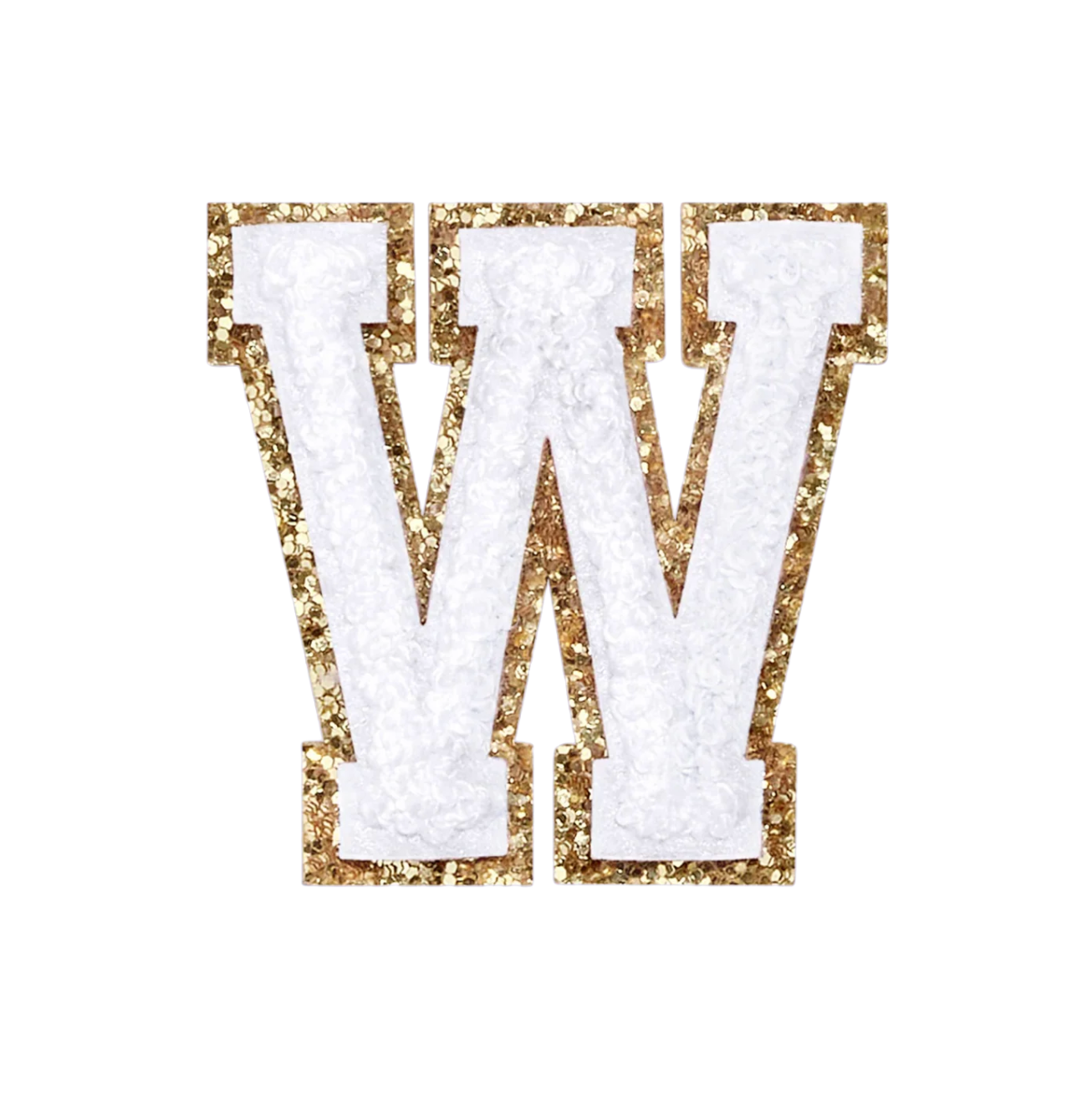 W - Letter Patch