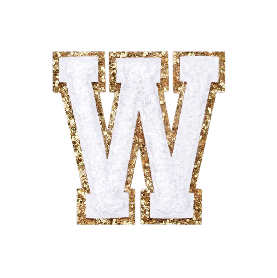 W - Letter Patch